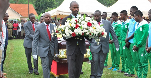 Dhaira was laid to rest today. PHOTOS BY FUFA