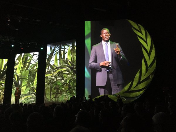 Ochen at the opening ceremony of the World Humanitarian Conference in Turkey early this year