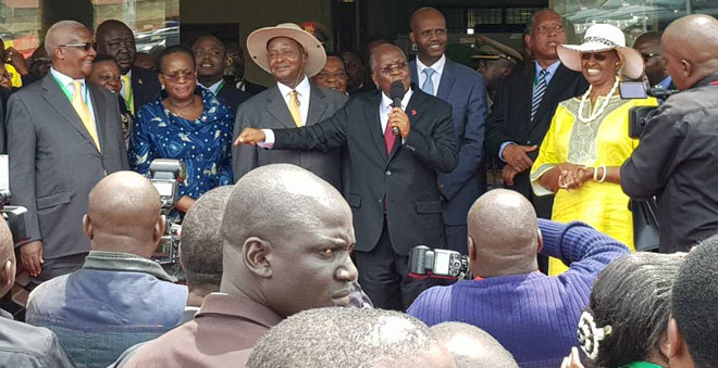 Museveni and Magufuli launch Mutukula One Stop Border Post