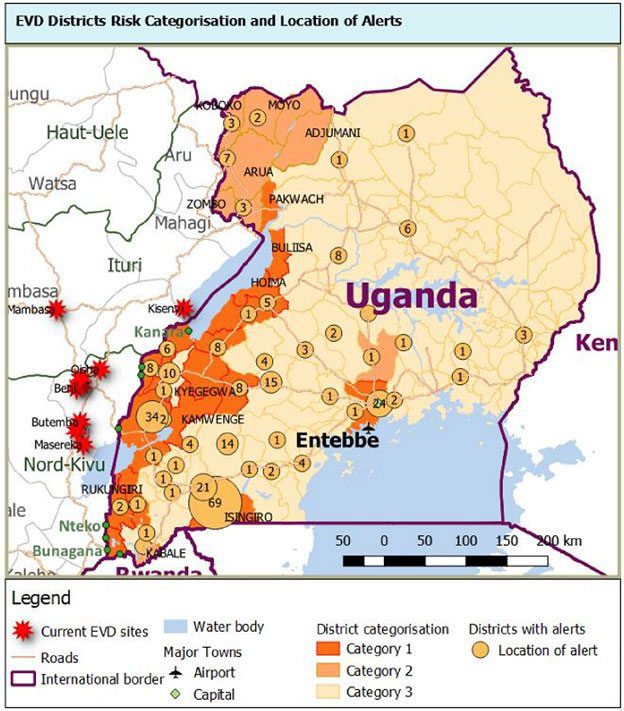 Uganda on full alert after Ebola case confirmed