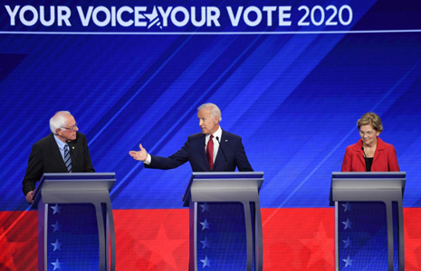 Biden Fights Off Rivals In Democratic 2020 Debate