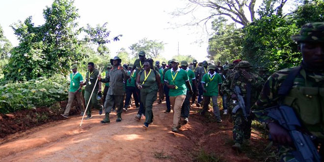 Museveni begins jungle march to highlight liberation struggle