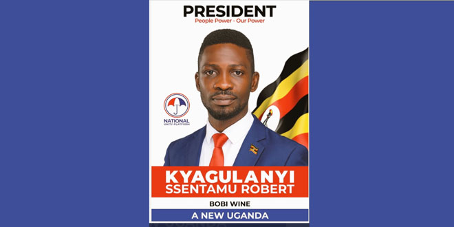 NUP launches Kyagulanyi campaign poster without red beret