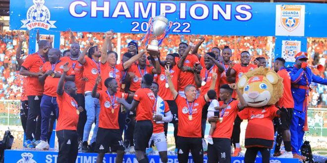 Vipers SC crowned 2017/18 Azam Uganda Premier League champions, Express FC  survives relegation - FUFA: Federation of Uganda Football Associations