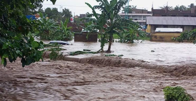 Rains cut off Mbale City temporarily