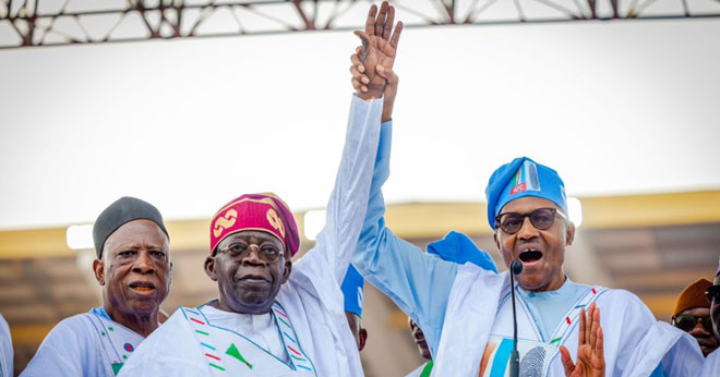 Ruling party's Tinubu wins presidential election in Nigeria