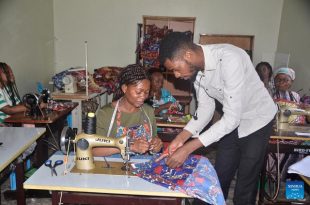 Tailoring, craft making help refugee women in Uganda heal from war trauma