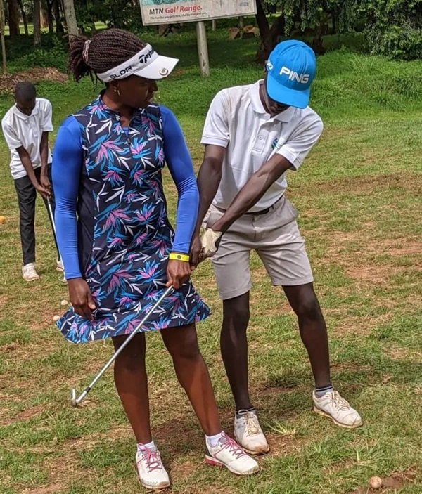 Joseph Reagan Akena squeezes into front at Johnnie Walker Uganda Golf