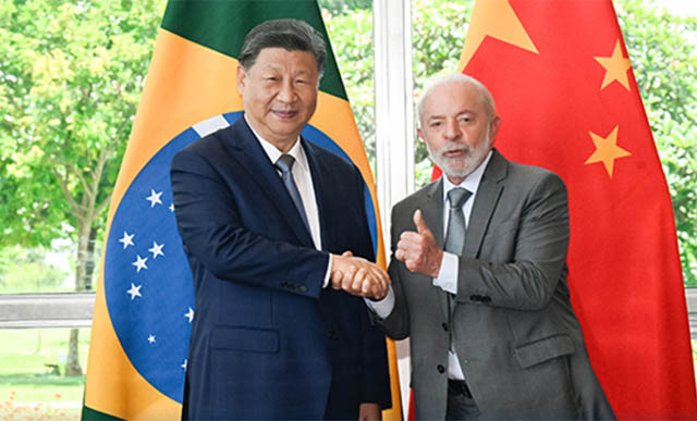 Xi calls for ushering in next ‘Golden 50 Years’ of China-Brazil relations